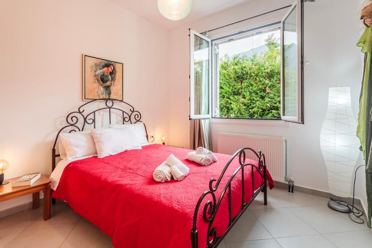 Villa Stymfalia - Luxury Mansion With Private Pool Karteri  Exterior foto