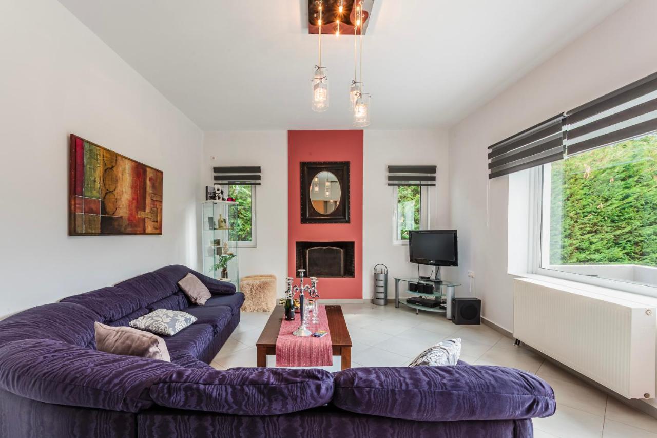 Villa Stymfalia - Luxury Mansion With Private Pool Karteri  Exterior foto