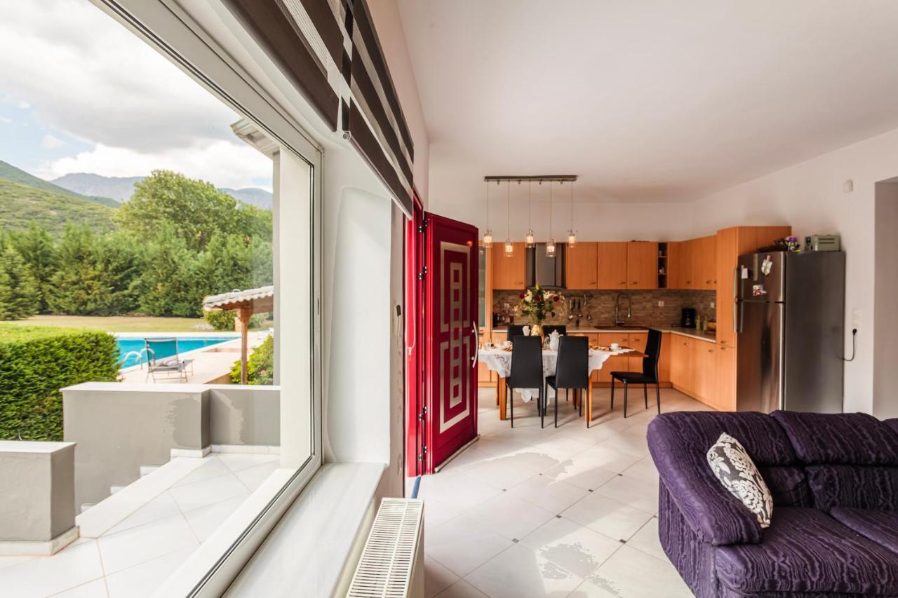 Villa Stymfalia - Luxury Mansion With Private Pool Karteri  Exterior foto